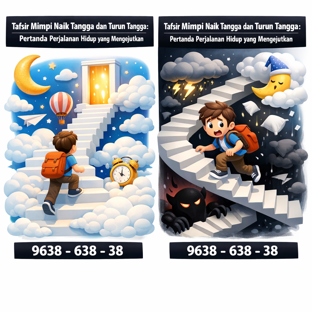 Tafsir Mimpi Naik Tangga dan Turun Tangga: Pertanda Perjalanan Hidup yang Mengejutkan