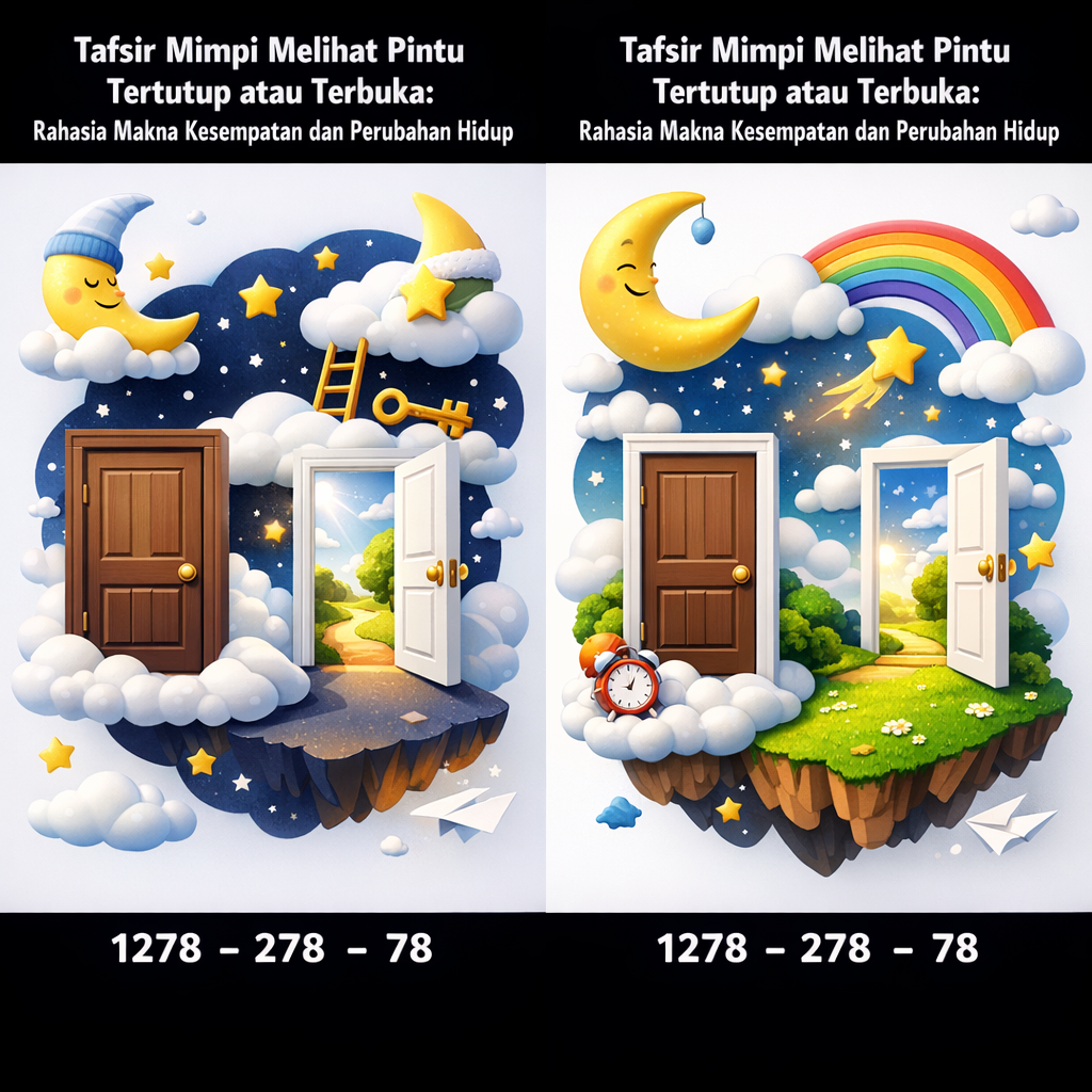 Tafsir Mimpi Melihat Pintu Tertutup atau Terbuka: Rahasia Makna Kesempatan dan Perubahan Hidup