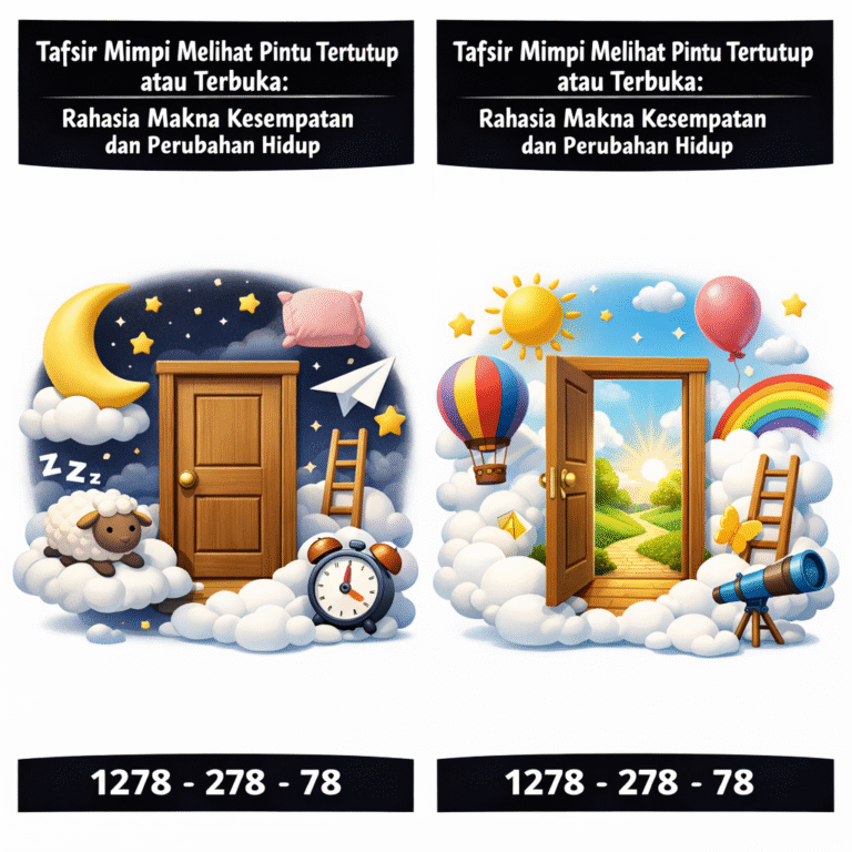 Tafsir Mimpi Melihat Pintu Tertutup atau Terbuka: Rahasia Makna Kesempatan dan Perubahan Hidup