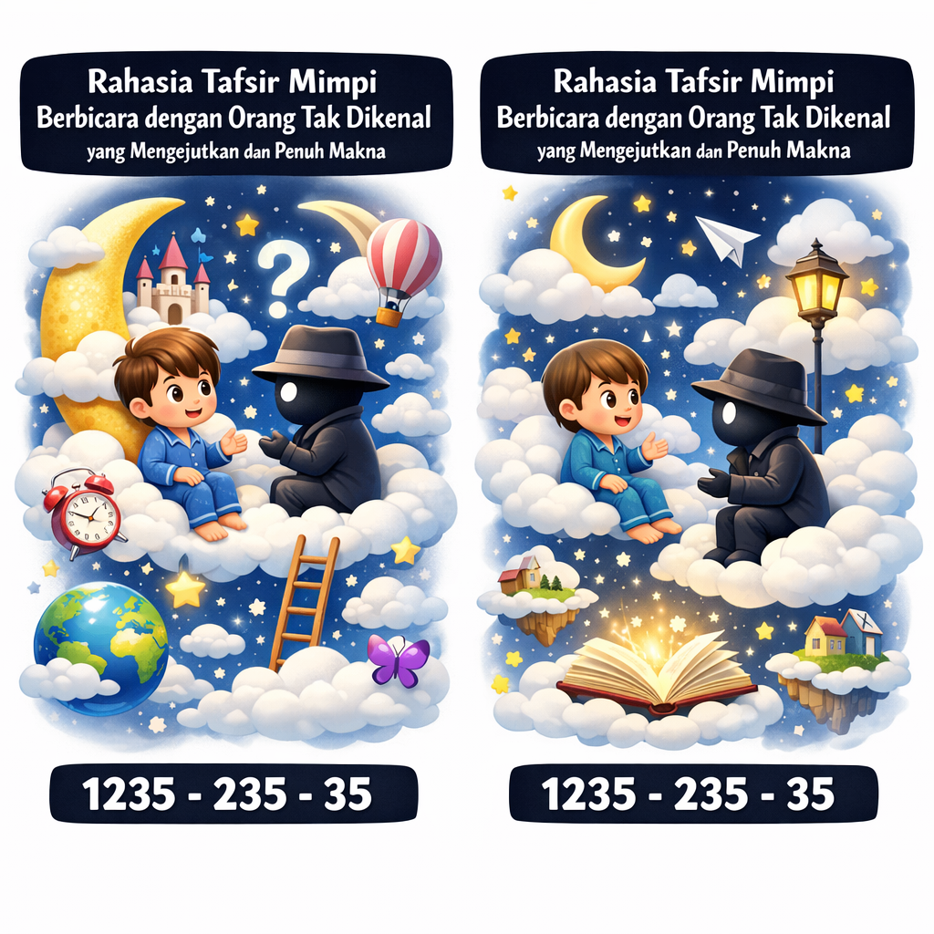 Rahasia Tafsir Mimpi Berbicara dengan Orang Tak Dikenal yang Mengejutkan dan Penuh Makna