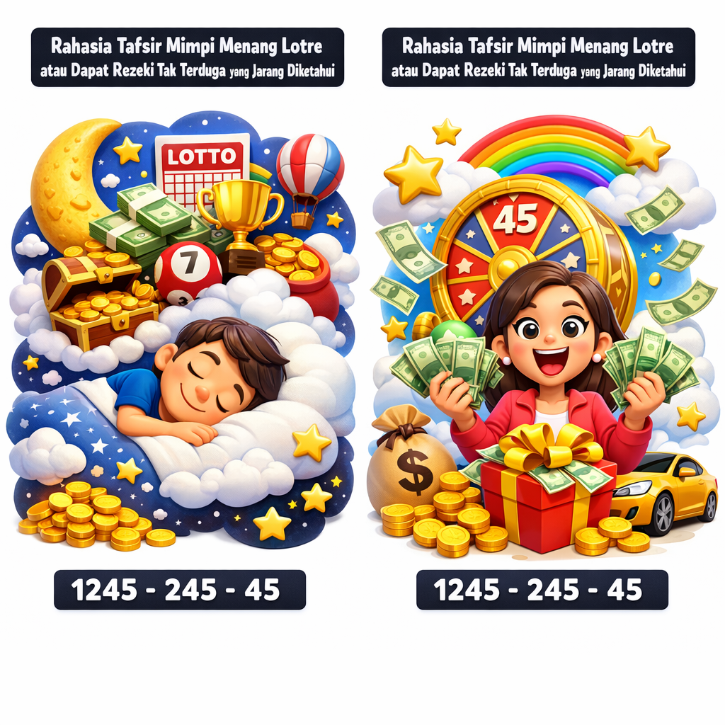 Tafsir mimpi menang lotre atau dapat rezeki sering dianggap sebagai pertanda keberuntungan dan perubahan hidup. Simak arti lengkap tafsir mimpi menang lotre atau dapat rezeki menurut berbagai sudut pandang.