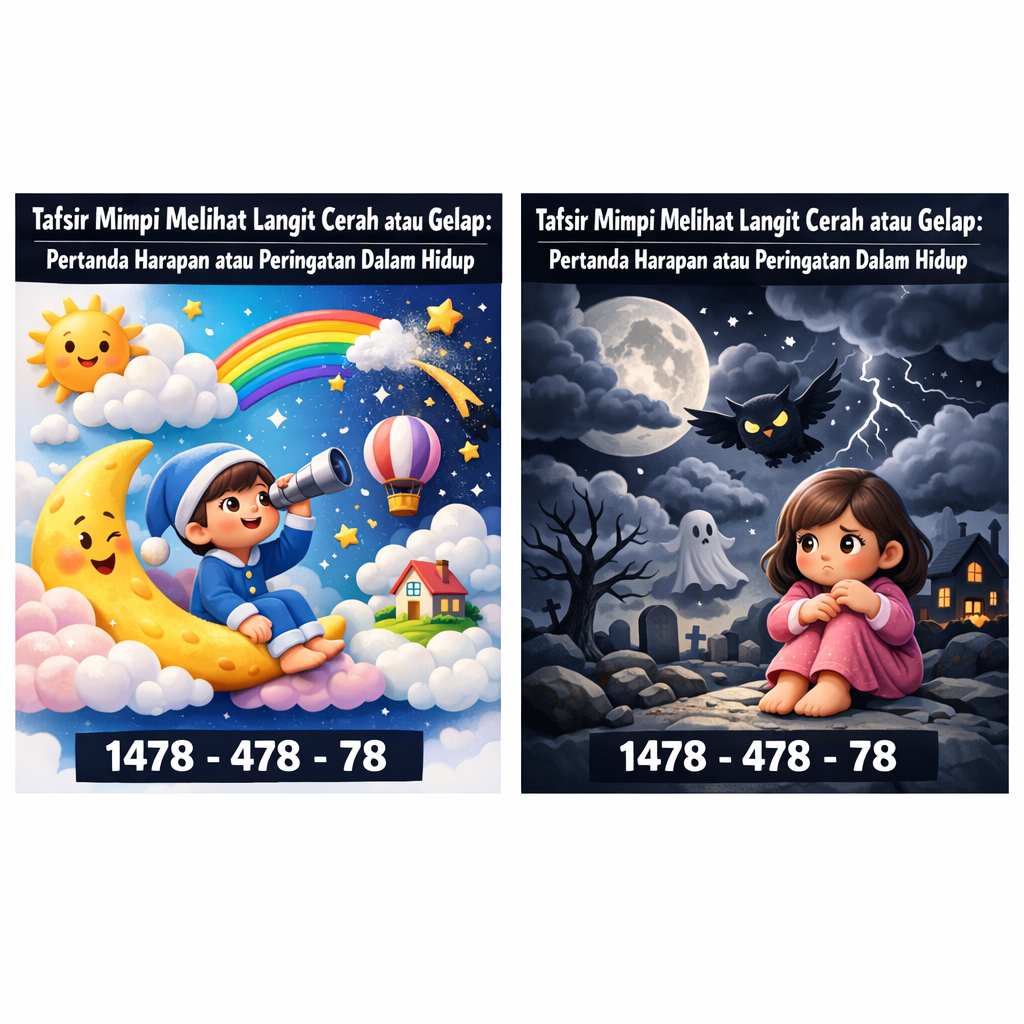 Tafsir Mimpi Melihat Langit Cerah atau Gelap: Pertanda Harapan atau Peringatan Dalam Hidup