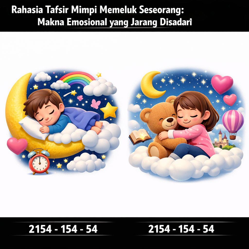 Rahasia Tafsir Mimpi Memeluk Seseorang: Makna Emosional yang Jarang Disadari