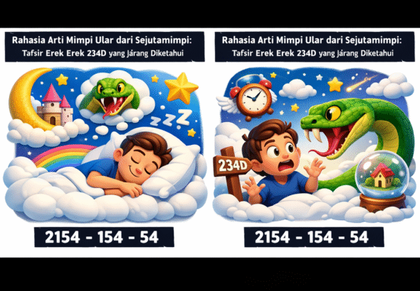 Rahasia Arti Mimpi Ular dari Sejutamimpi: Tafsir Erek Erek 234D yang Jarang Diketahui