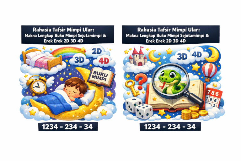 Buku dan ular dalam mimpi