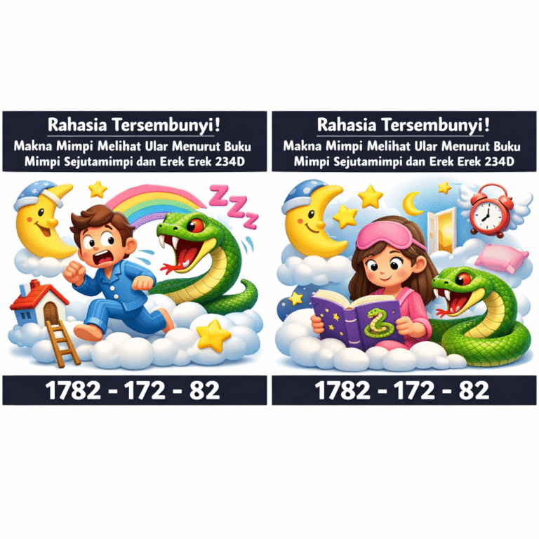 Rahasia Tersembunyi! Makna Mimpi Melihat Ular Menurut Buku Mimpi Sejutamimpi dan Erek Erek 234D