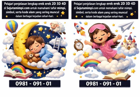 Rahasia Lengkap Erek Erek 2D 3D 4D di Sejutamimpi.com untuk Tafsir Mimpi yang Banyak Dicari