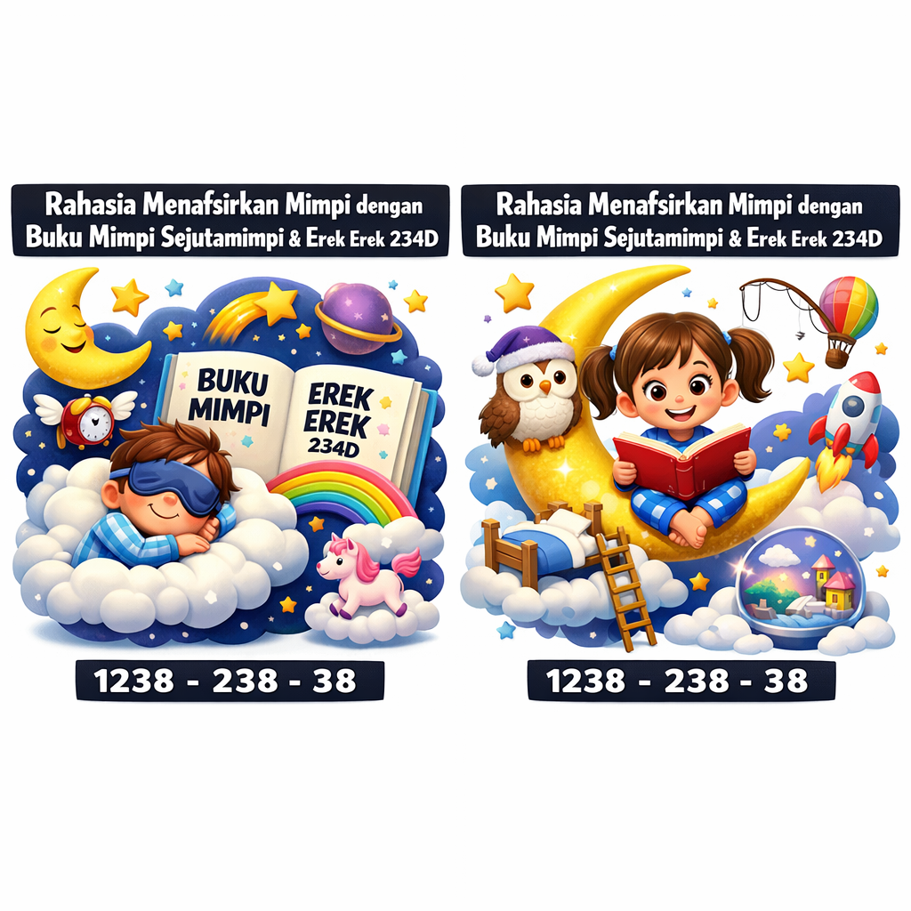 Rahasia Menafsirkan Mimpi dengan Buku Mimpi Sejutamimpi & Erek Erek 234D