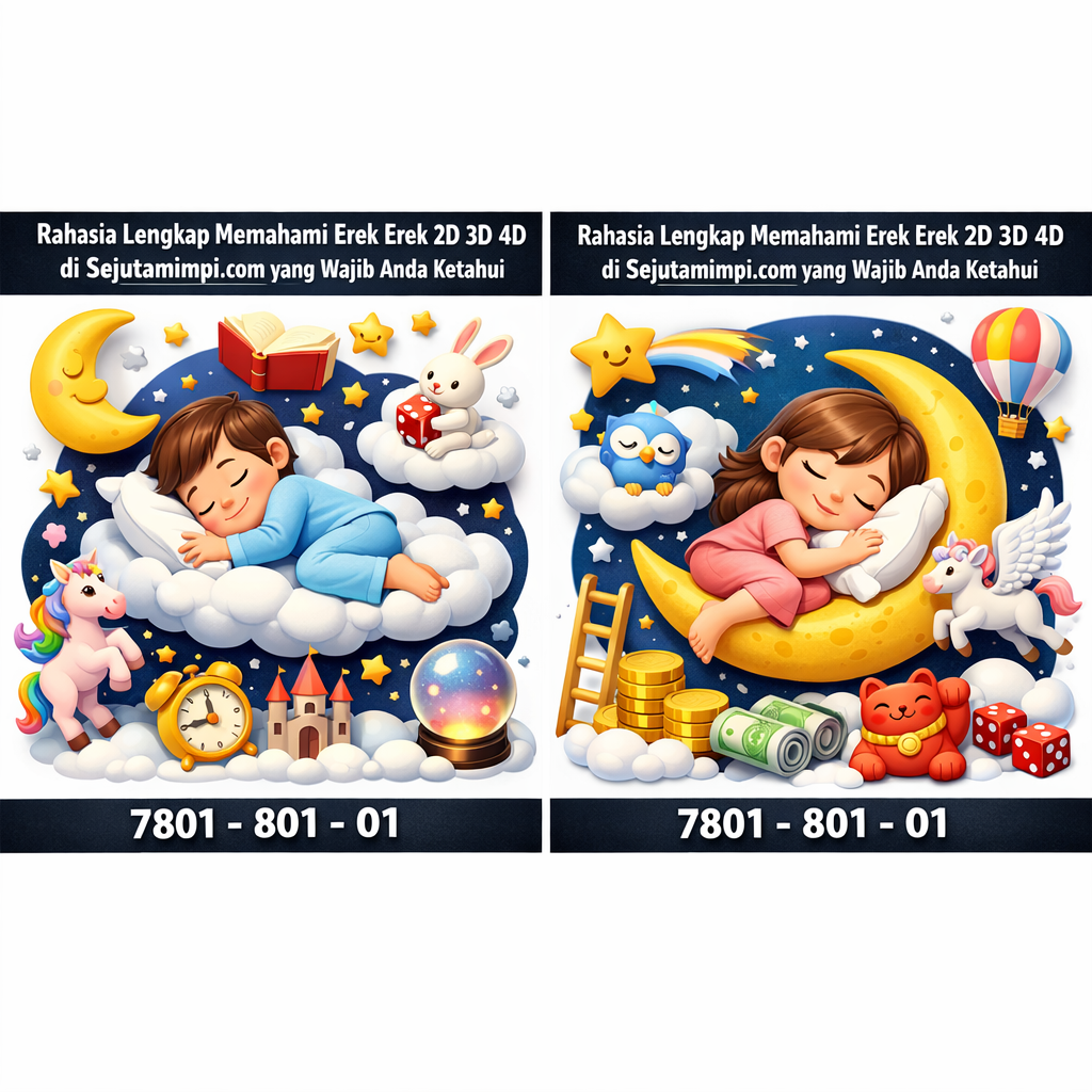 Rahasia Lengkap Memahami Erek Erek 2D 3D 4D di Sejutamimpi.com yang Wajib Anda Ketahui