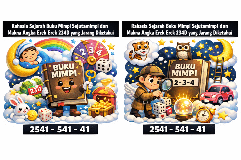 Rahasia Sejarah Buku Mimpi Sejutamimpi dan Makna Angka Erek Erek 234D yang Jarang Diketahui