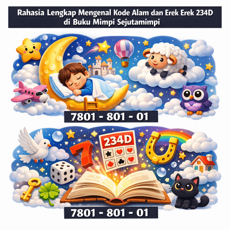 Rahasia Lengkap Mengenal Kode Alam dan Erek Erek 234D di Buku Mimpi Sejutamimpi