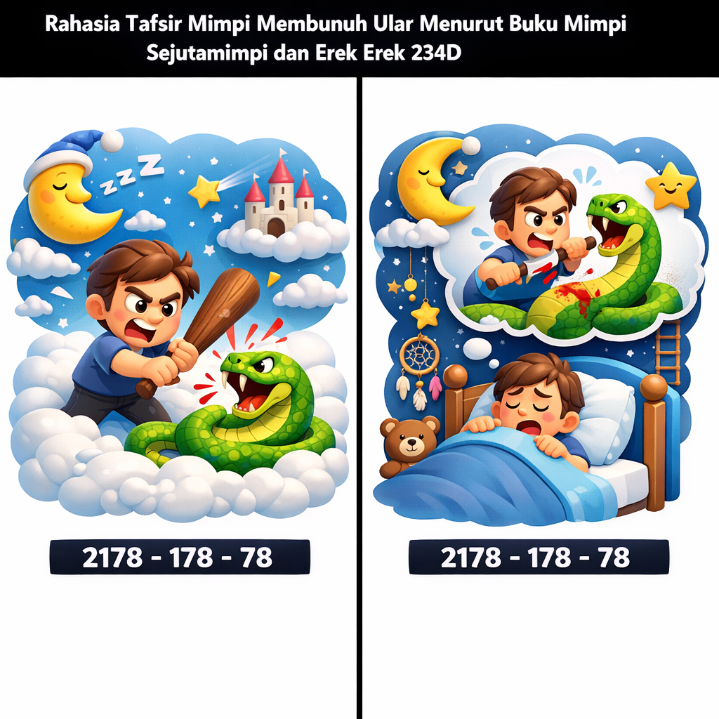 Rahasia Tafsir Mimpi Membunuh Ular Menurut Buku Mimpi Sejutamimpi dan Erek Erek 234D