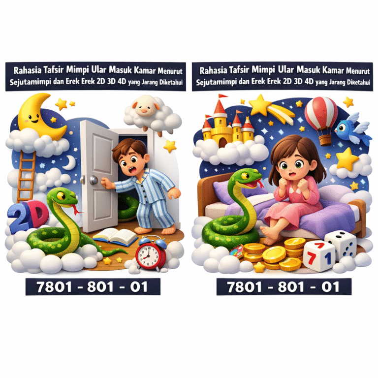 Rahasia Tafsir Mimpi Ular Masuk Kamar Menurut Sejutamimpi dan Erek Erek 2D 3D 4D yang Jarang Diketahui