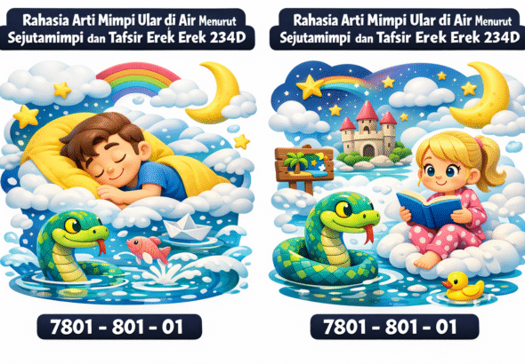 Rahasia Arti Mimpi Ular di Air Menurut Sejutamimpi dan Tafsir Erek Erek 234D