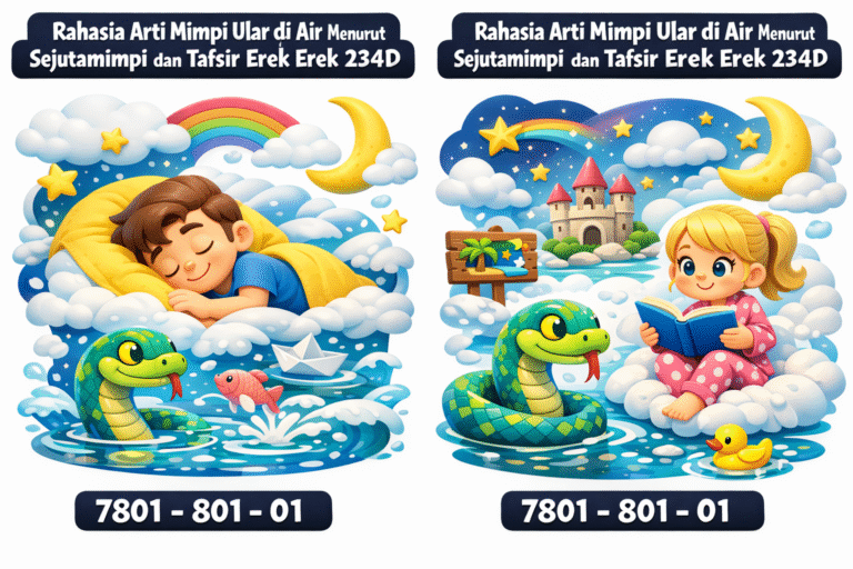 Rahasia Arti Mimpi Ular di Air Menurut Sejutamimpi dan Tafsir Erek Erek 234D