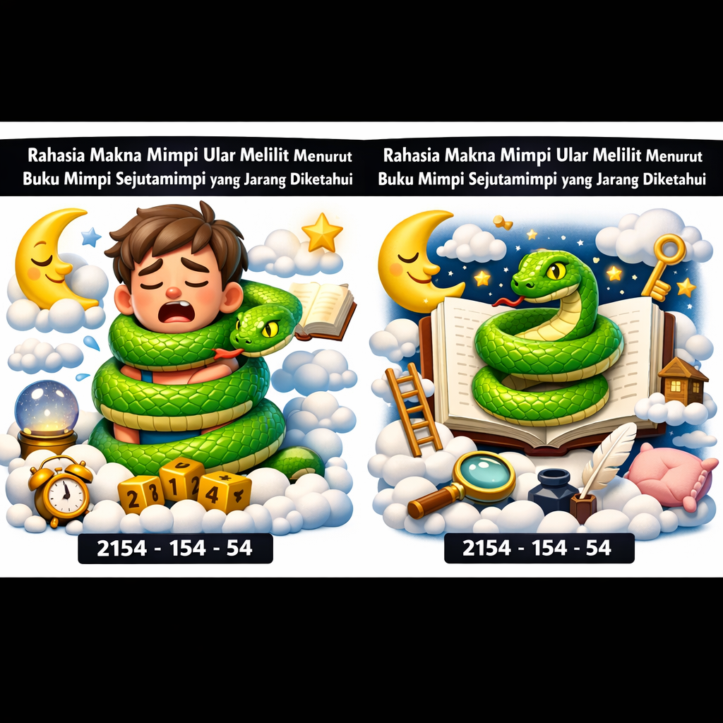 Rahasia Makna Mimpi Ular Melilit Menurut Buku Mimpi Sejutamimpi yang Jarang Diketahui