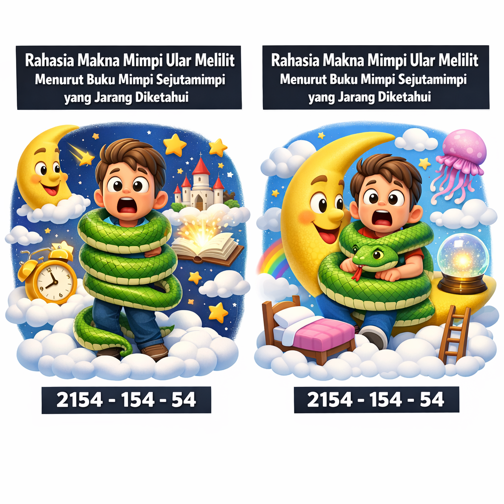 Rahasia Makna Mimpi Ular Melilit Menurut Buku Mimpi Sejutamimpi yang Jarang Diketahui