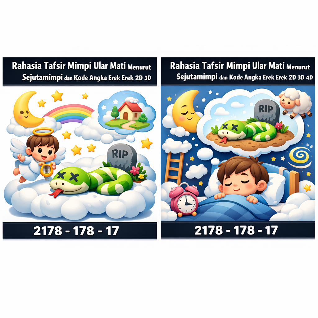 Rahasia Tafsir Mimpi Ular Mati Menurut Sejutamimpi dan Kode Angka Erek Erek 2D 3D 4D