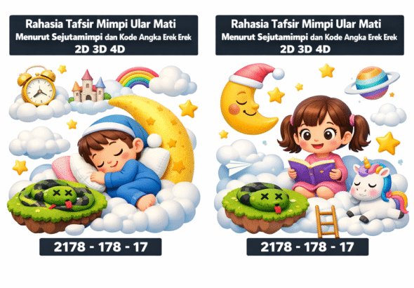 Rahasia Tafsir Mimpi Ular Mati Menurut Sejutamimpi dan Kode Angka Erek Erek 2D 3D 4D