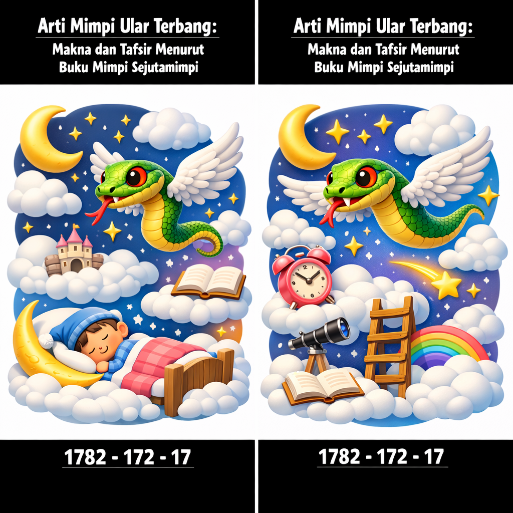 Arti Mimpi Ular Terbang: Makna dan Tafsir Menurut Buku Mimpi Sejutamimpi