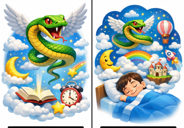 Arti Mimpi Ular Terbang: Makna dan Tafsir Menurut Buku Mimpi Sejutamimpi