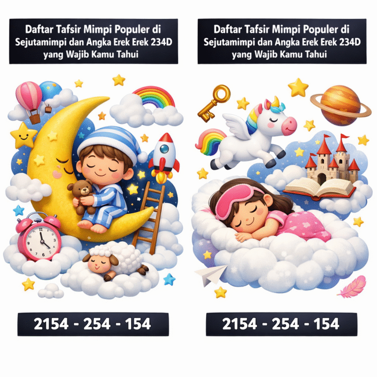 Daftar Tafsir Mimpi Populer di Sejutamimpi dan Angka Erek Erek 234D yang Wajib Kamu Tahu