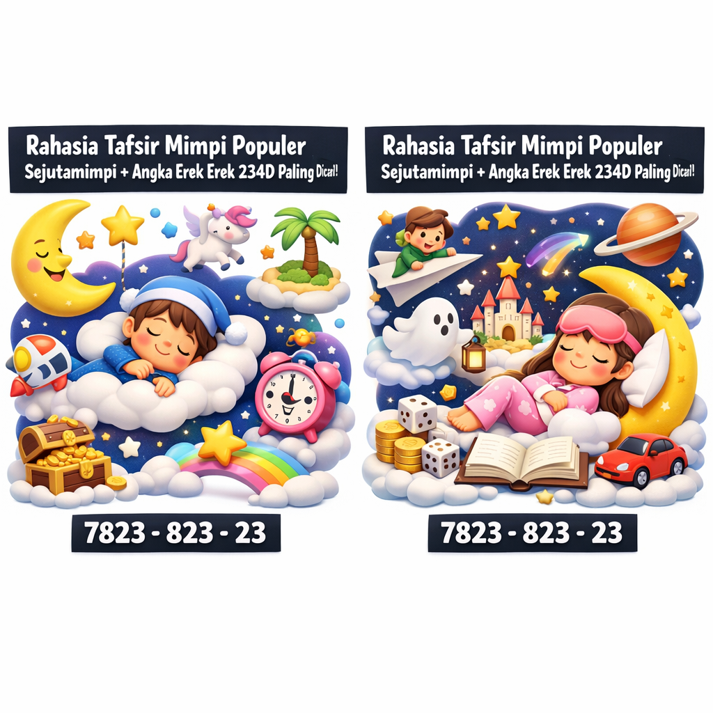 Rahasia Tafsir Mimpi Populer Sejutamimpi + Angka Erek Erek 234D Paling Dicari!