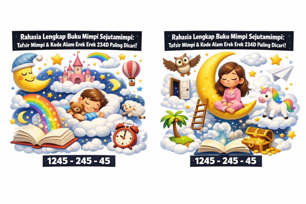 Rahasia Lengkap Buku Mimpi Sejutamimpi: Tafsir Mimpi & Kode Alam Erek Erek 234D Paling Dicari!