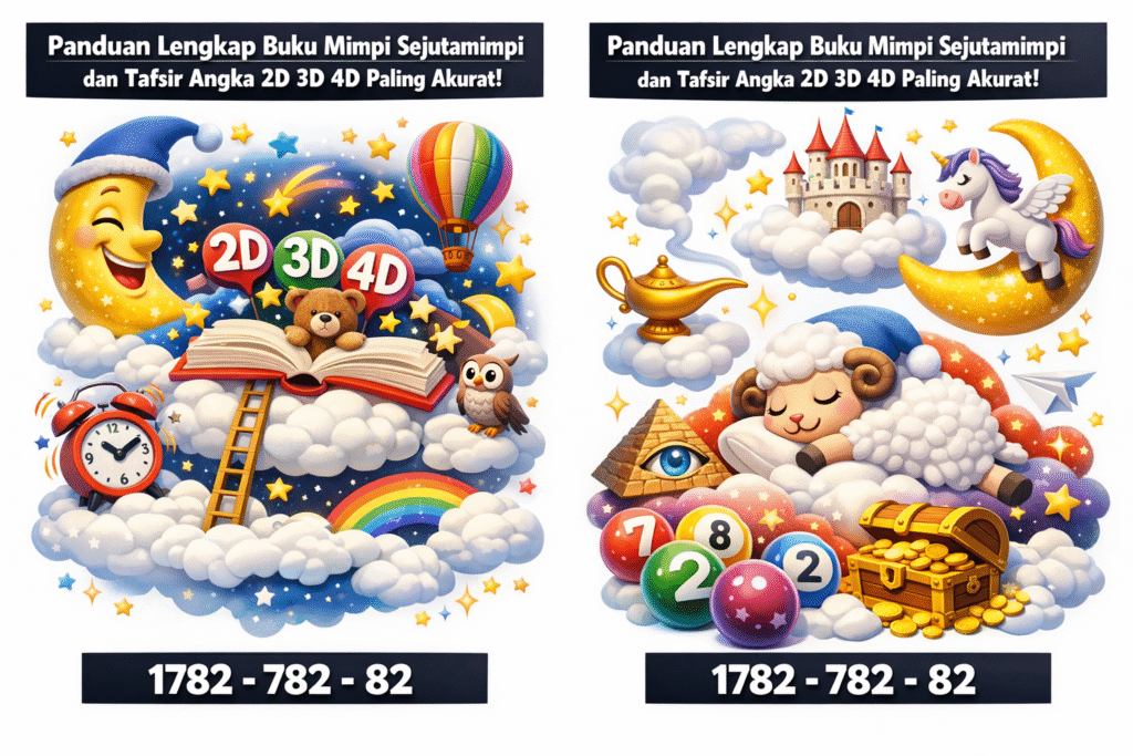 Panduan Lengkap Buku Mimpi Sejutamimpi dan Tafsir Angka 2D 3D 4D Paling Akurat!