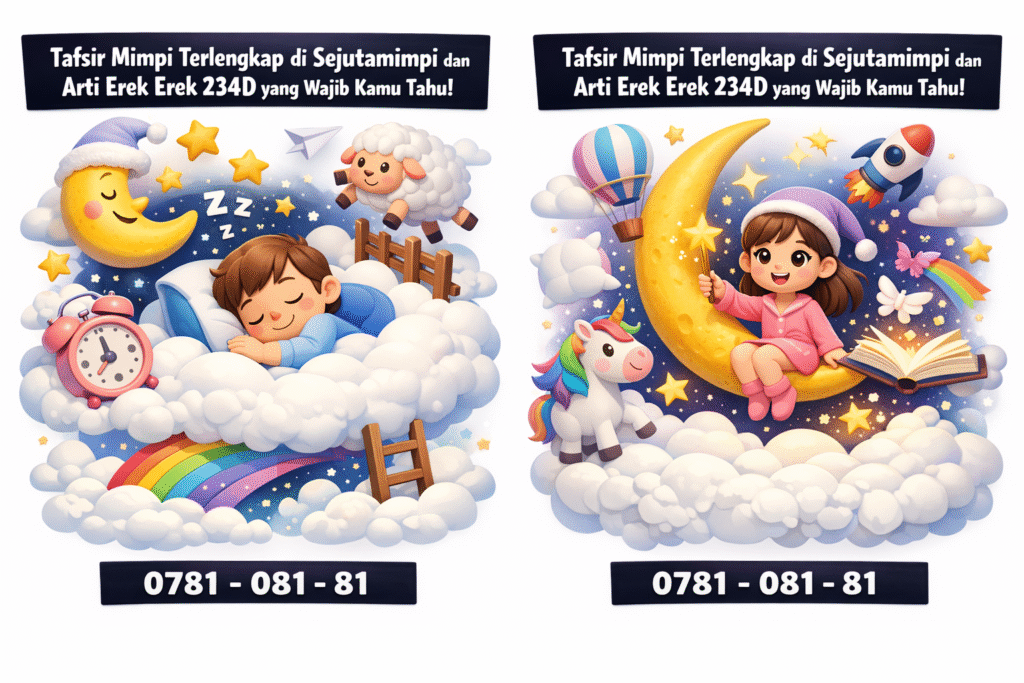 Tafsir Mimpi Terlengkap di Sejutamimpi dan Arti Erek Erek 234D yang Wajib Kamu Tahu