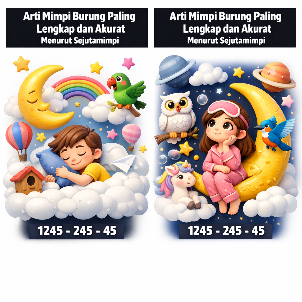 Arti Mimpi Burung Paling Lengkap dan Akurat Menurut Sejutamimpi