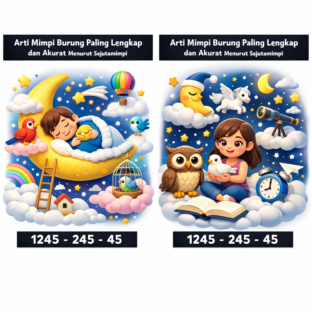 Arti Mimpi Burung Paling Lengkap dan Akurat Menurut Sejutamimpi