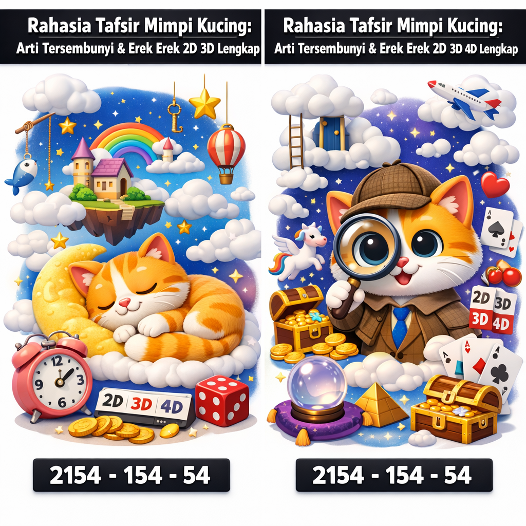 Rahasia Tafsir Mimpi Kucing