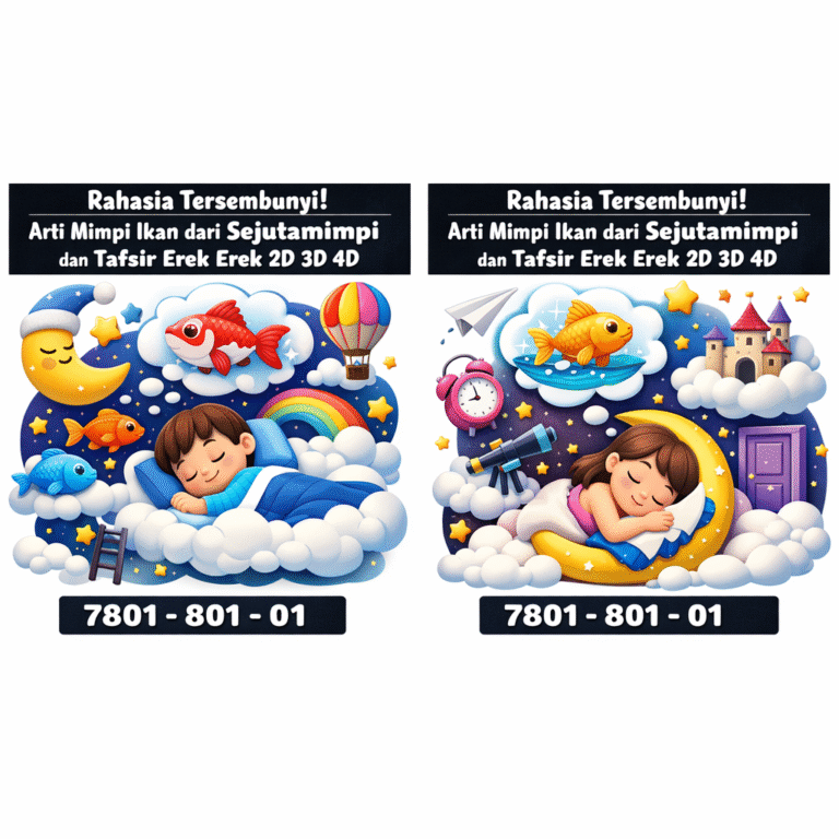 Rahasia Tersembunyi! Arti Mimpi Ikan dari Sejutamimpi dan Tafsir Erek Erek 2D 3D 4D