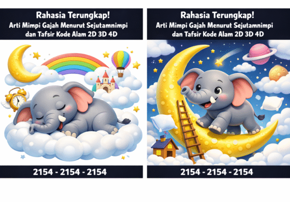 Rahasia Terungkap! Arti Mimpi Gajah Menurut Sejutamimpi dan Tafsir Kode Alam 2D 3D 4D