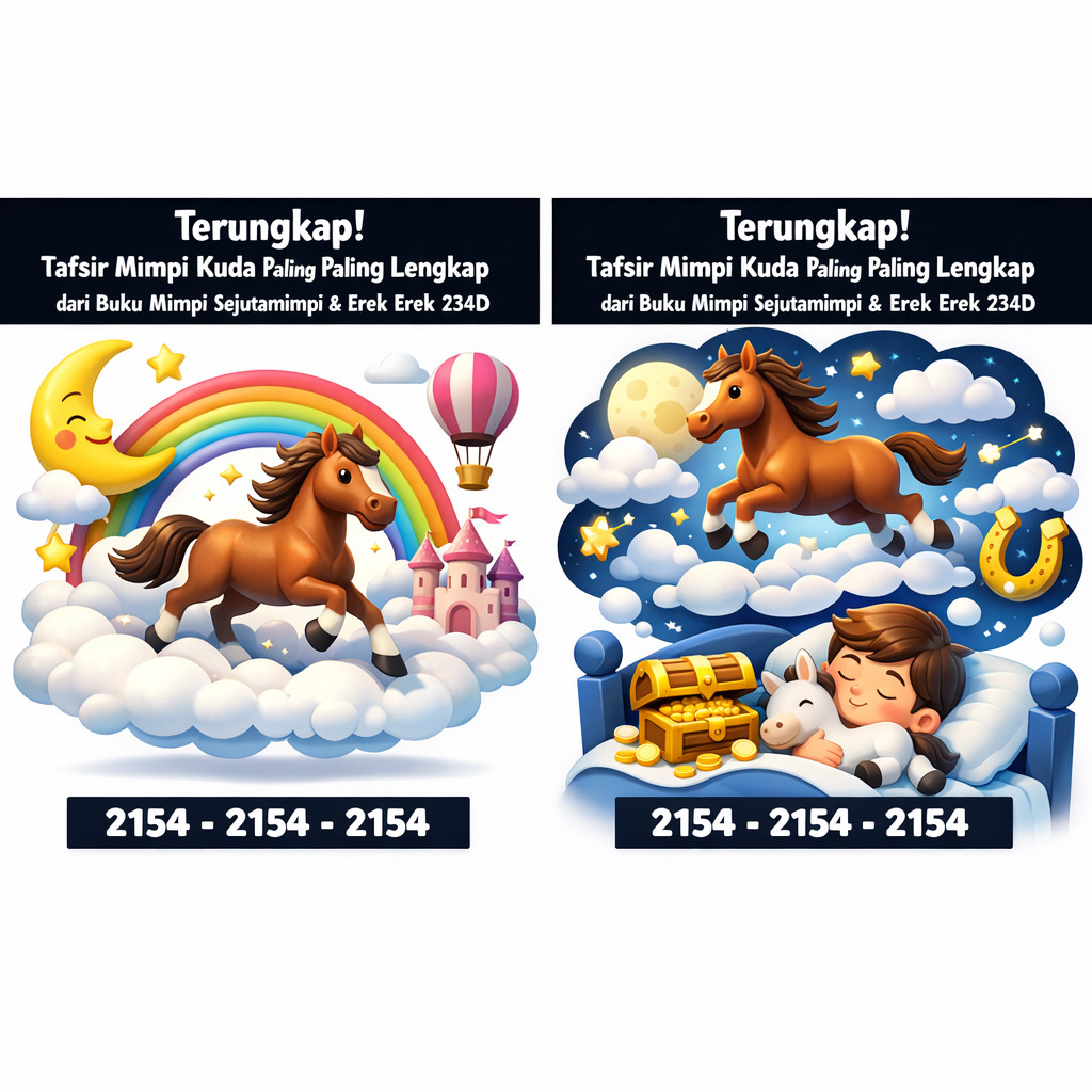 Terungkap! Tafsir Mimpi Kuda Paling Lengkap dari Buku Mimpi Sejutamimpi & Erek Erek 234D