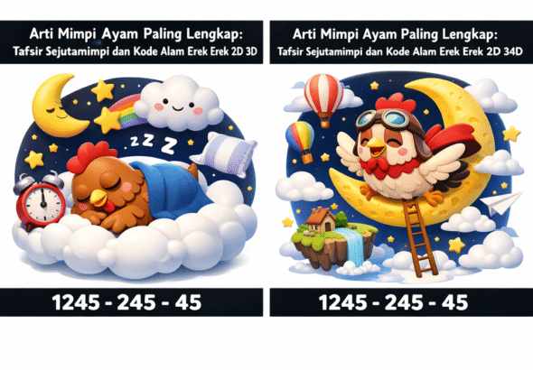 Arti Mimpi Ayam Paling Lengkap: Tafsir Sejutamimpi dan Kode Alam Erek Erek 2D 3D 4D