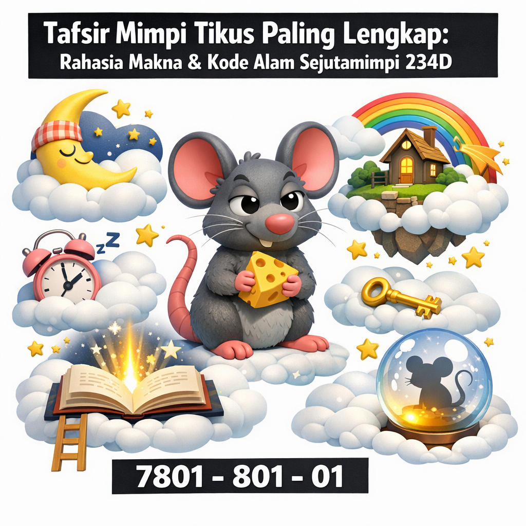 Tafsir Mimpi Tikus Paling Lengkap: Rahasia Makna & Kode Alam Sejutamimpi 234D