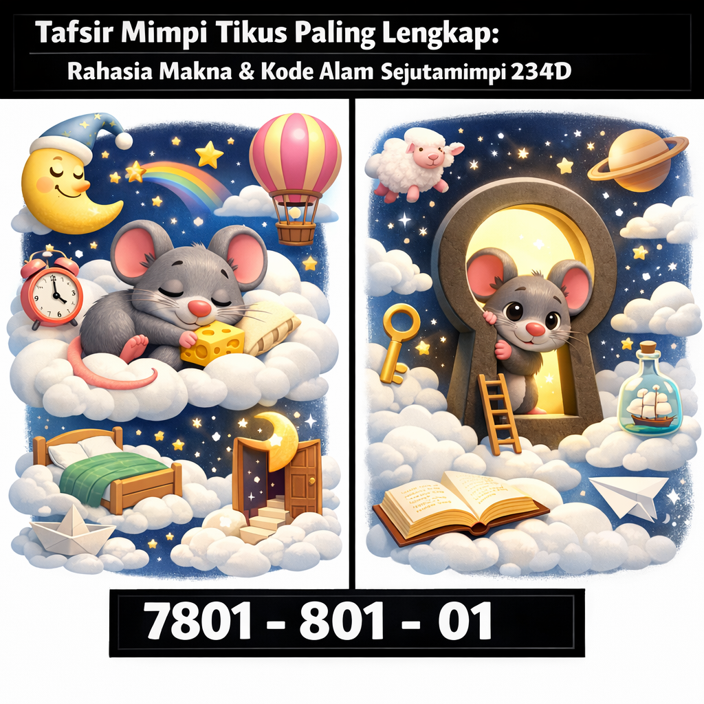 Tafsir Mimpi Tikus Paling Lengkap: Rahasia Makna & Kode Alam Sejutamimpi 234D