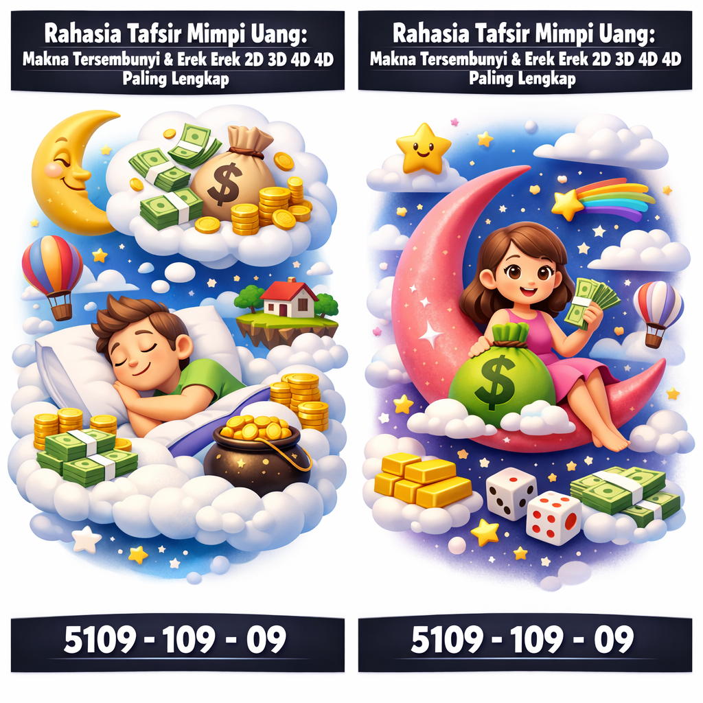 Rahasia Tafsir Mimpi Uang: Makna Tersembunyi & Erek Erek 2D 3D 4D Paling Lengkap