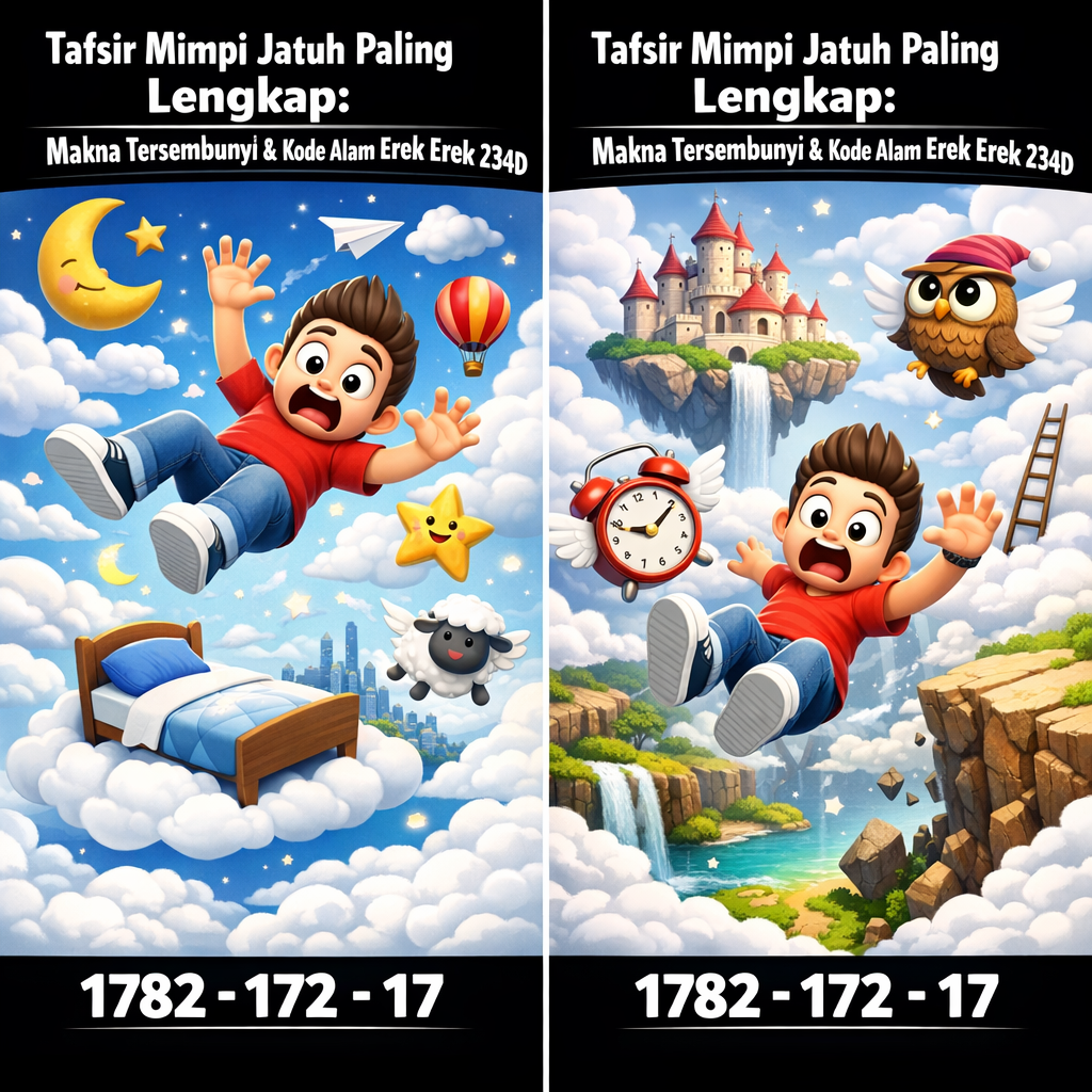 Tafsir Mimpi Jatuh Paling Lengkap: Makna Tersembunyi & Kode Alam Erek Erek 234D