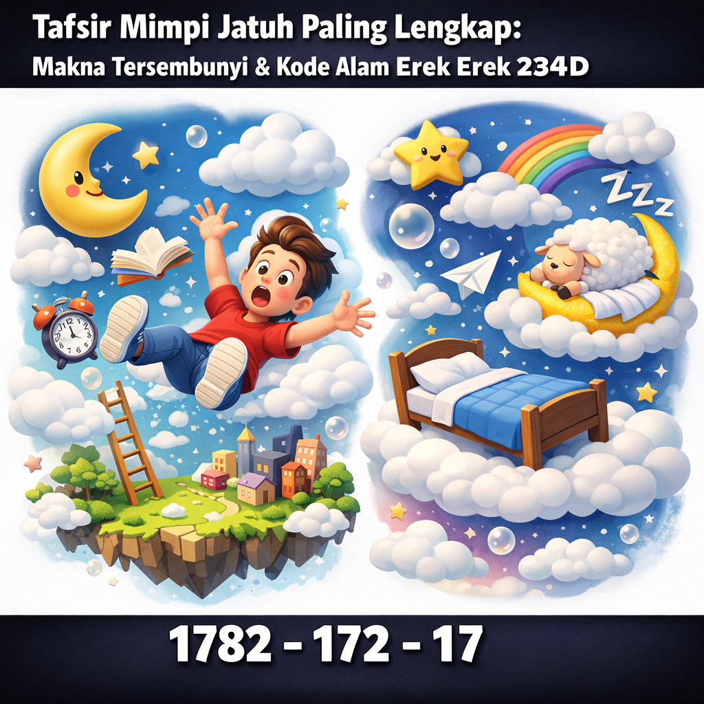 Tafsir Mimpi Jatuh Paling Lengkap: Makna Tersembunyi & Kode Alam Erek Erek 234D