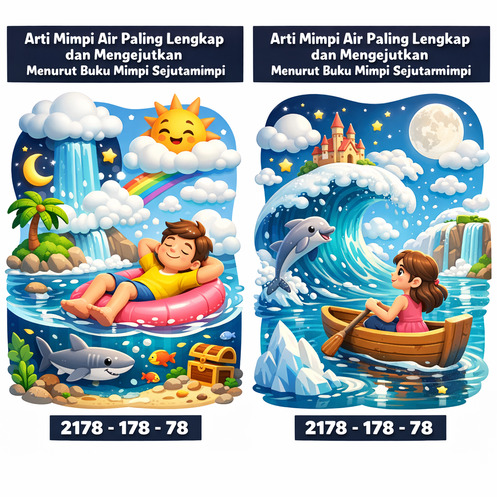 Arti Mimpi Air Paling Lengkap dan Mengejutkan Menurut Buku Mimpi Sejutamimpi