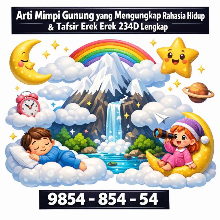 Arti Mimpi Gunung yang Mengungkap Rahasia Hidup & Tafsir Erek Erek 234D Lengkap