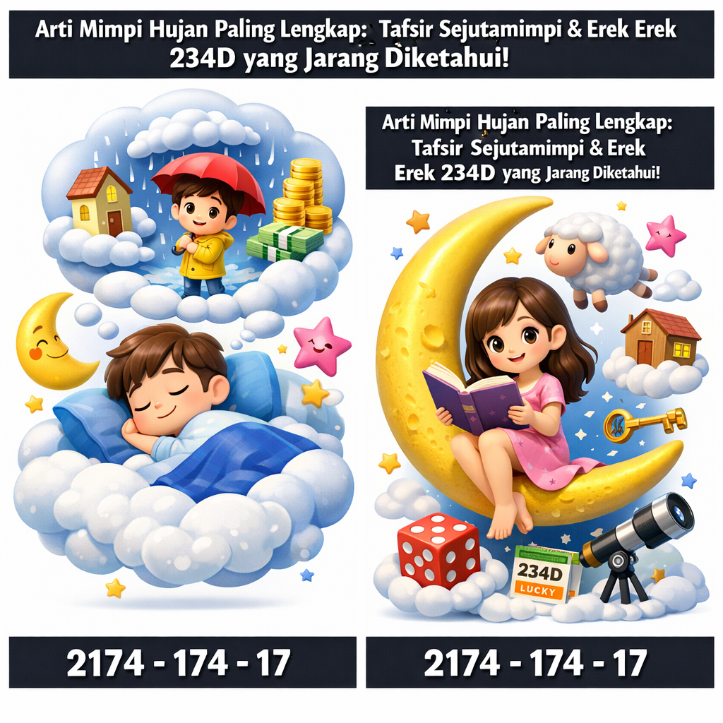 Arti Mimpi Hujan Paling Lengkap: Tafsir Sejutamimpi & Erek Erek 234D yang Jarang Diketahui!