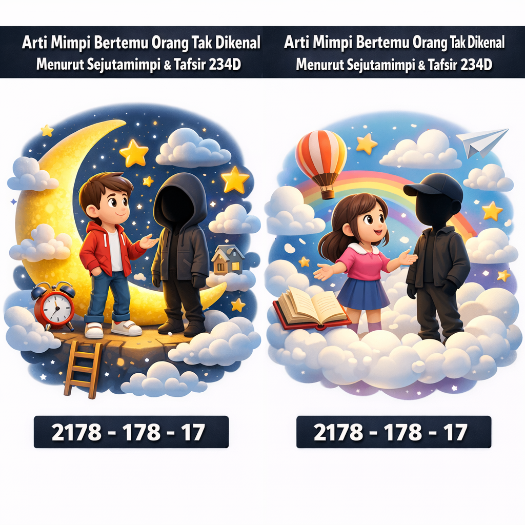 Arti Mimpi Bertemu Orang Tak Dikenal Menurut Sejutamimpi & Tafsir 234D