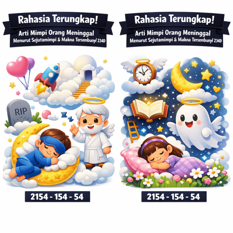 Rahasia Terungkap! Arti Mimpi Orang Meninggal Menurut Sejutamimpi & Makna Tersembunyi 234D