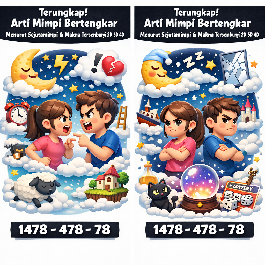 Terungkap! Arti Mimpi Bertengkar Menurut Sejutamimpi & Makna Tersembunyi 2D 3D 4D