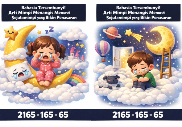 Rahasia Tersembunyi! Arti Mimpi Menangis Menurut Sejutamimpi yang Bikin Penasaran