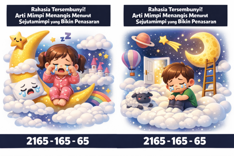 Rahasia Tersembunyi! Arti Mimpi Menangis Menurut Sejutamimpi yang Bikin Penasaran